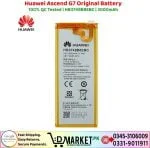 Huawei Ascend G7 Original Battery Price In Pakistan