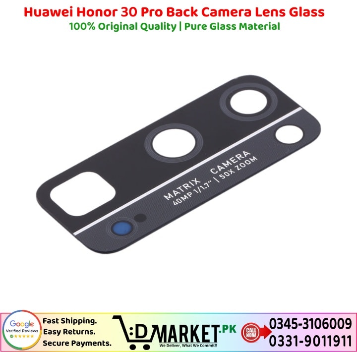 Huawei Honor 30 Pro Back Camera Lens Glass Price In Pakistan 1 3