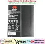 Huawei Honor 4A Original Battery Price In Pakistan