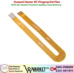 Huawei Honor 8C Fingerprint Flex Price In Pakistan