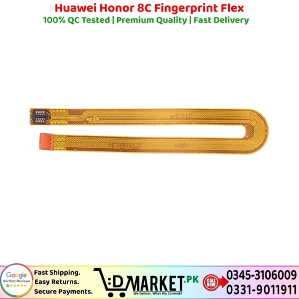 Huawei Honor 8C Fingerprint Flex Price In Pakistan