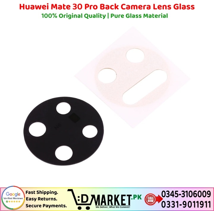 Huawei Mate 30 Pro Back Camera Lens Glass Price In Pakistan