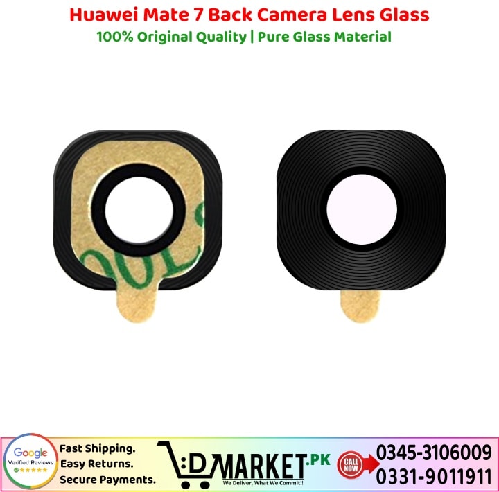 Huawei Mate 7 Back Camera Lens Glass Price In Pakistan