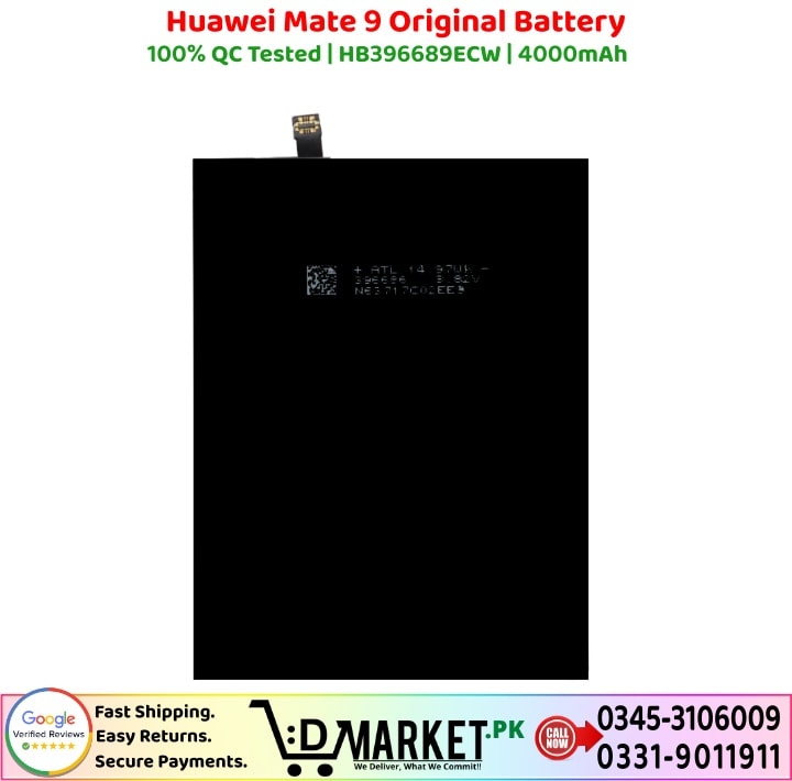 Huawei Mate 9 Original Battery Price In Pakistan