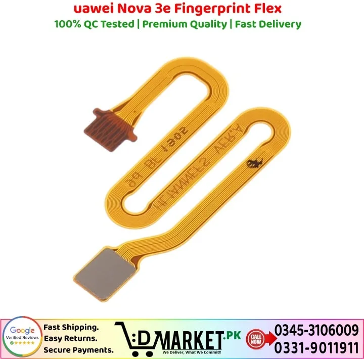Huawei Nova 3e Fingerprint Flex Price In Pakistan