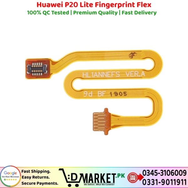 Huawei P20 Lite Fingerprint Flex Price In Pakistan