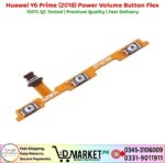 Huawei Y6 Prime 2018 Power Volume Button Flex Price In Pakistan