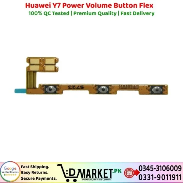 Huawei Y7 Power Volume Button Flex Price In Pakistan