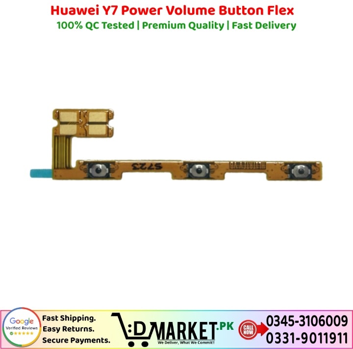 Huawei Y7 Power Volume Button Flex Price In Pakistan