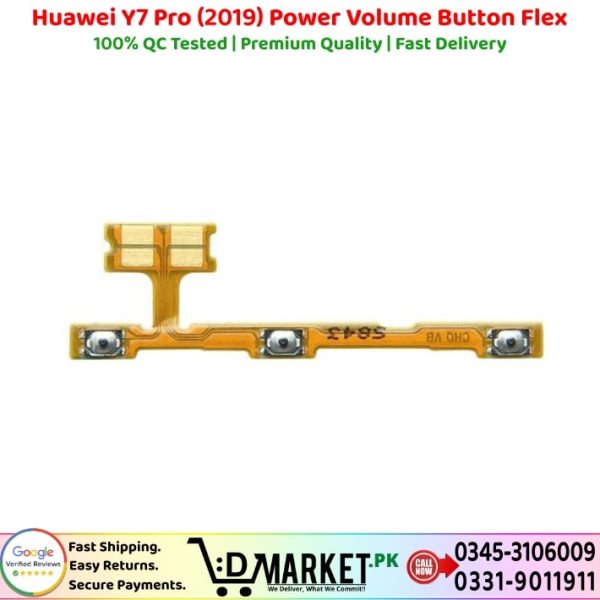 Huawei Y7 Pro 2019 Power Volume Button Flex Price In Pakistan