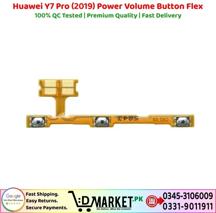 Huawei Y7 Pro 2019 Power Volume Button Flex Price In Pakistan