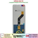 Infinix Hot 10 LCD Panel Price In Pakistan