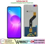 Infinix Hot 10 LCD Panel Price In Pakistan