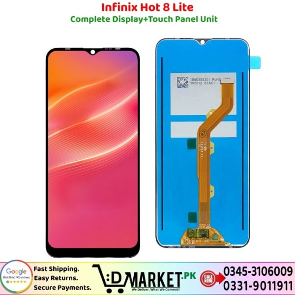 Infinix Hot 8 Lite LCD Panel Price In Pakistan