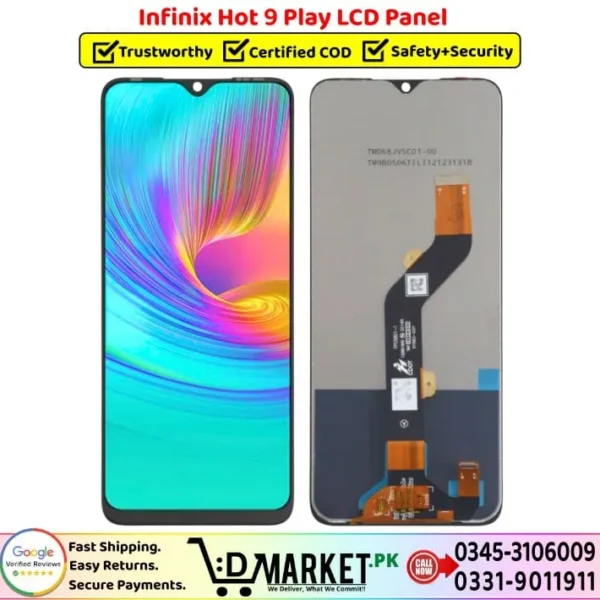 Infinix Hot 9 Play LCD Panel Price In Pakistan