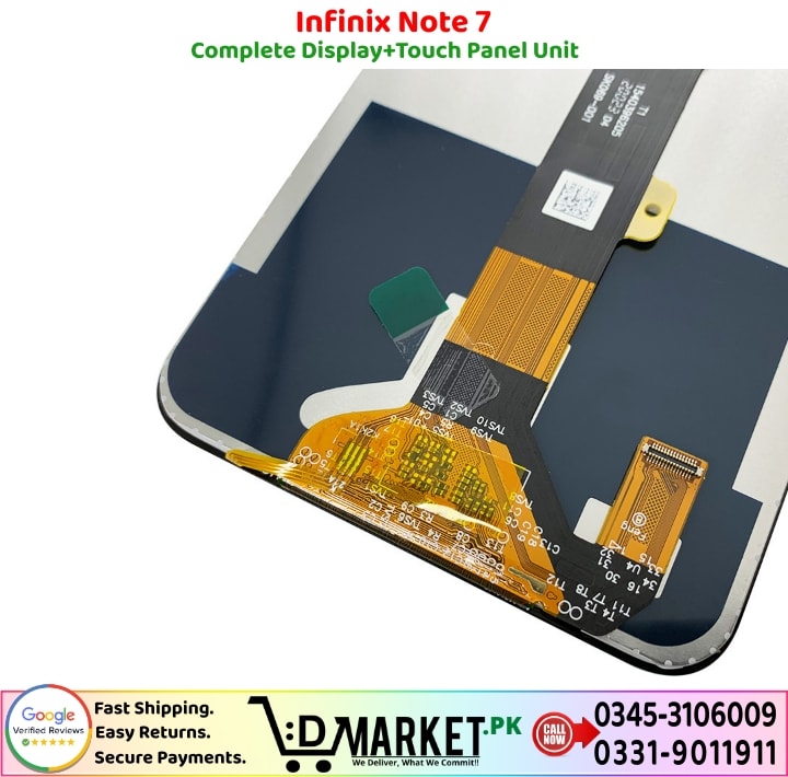 Infinix Note 7 LCD Panel Price In Pakistan