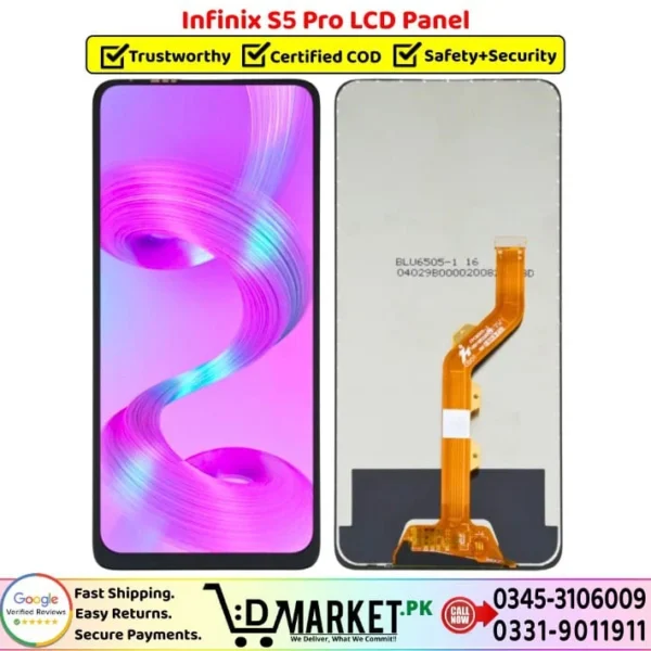 Infinix S5 Pro LCD Panel Price In Pakistan