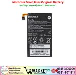 Motorola Droid Mini Original Battery Price In Pakistan