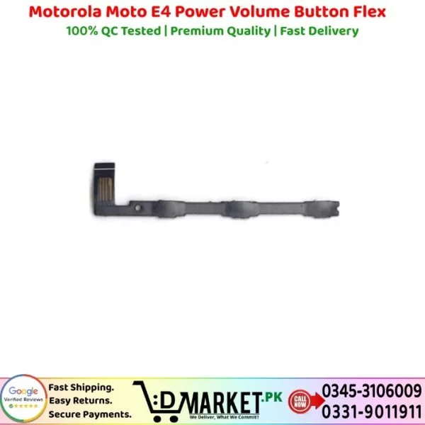 Motorola Moto E4 Power Volume Button Flex Price In Pakistan