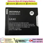 Motorola Moto G5 Original Battery Price In Pakistan
