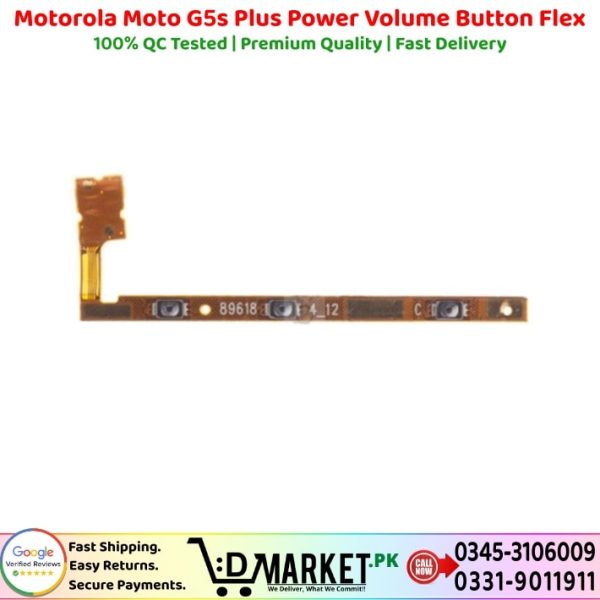Motorola Moto G5s Plus Power Volume Button Flex Price In Pakistan