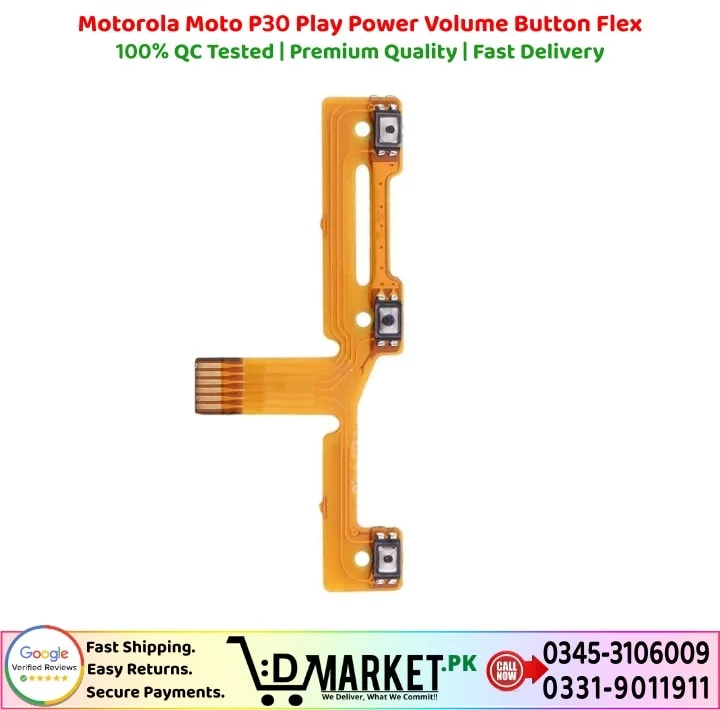 Motorola Moto P30 Play Power Volume Button Flex Price In Pakistan