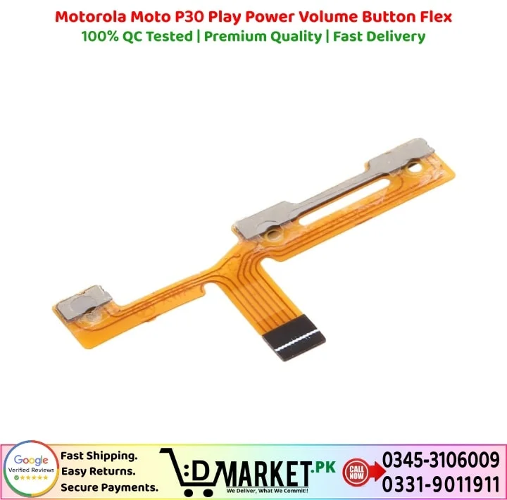 Motorola Moto P30 Play Power Volume Button Flex Price In Pakistan