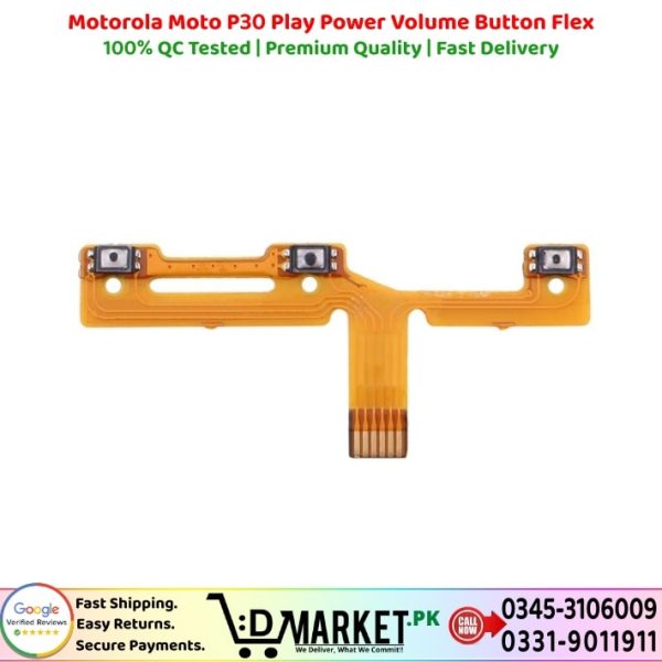 Motorola Moto P30 Play Power Volume Button Flex Price In Pakistan