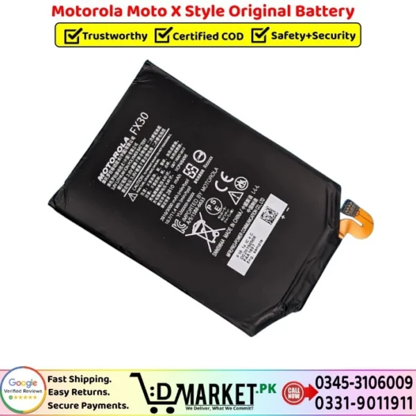 Motorola Moto X Style Original Battery Price In Pakistan