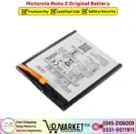 Motorola Moto Z Original Battery Price In Pakistan
