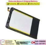 Motorola Nexus 6 Original Battery Price In Pakistan