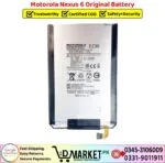 Motorola Nexus 6 Original Battery Price In Pakistan