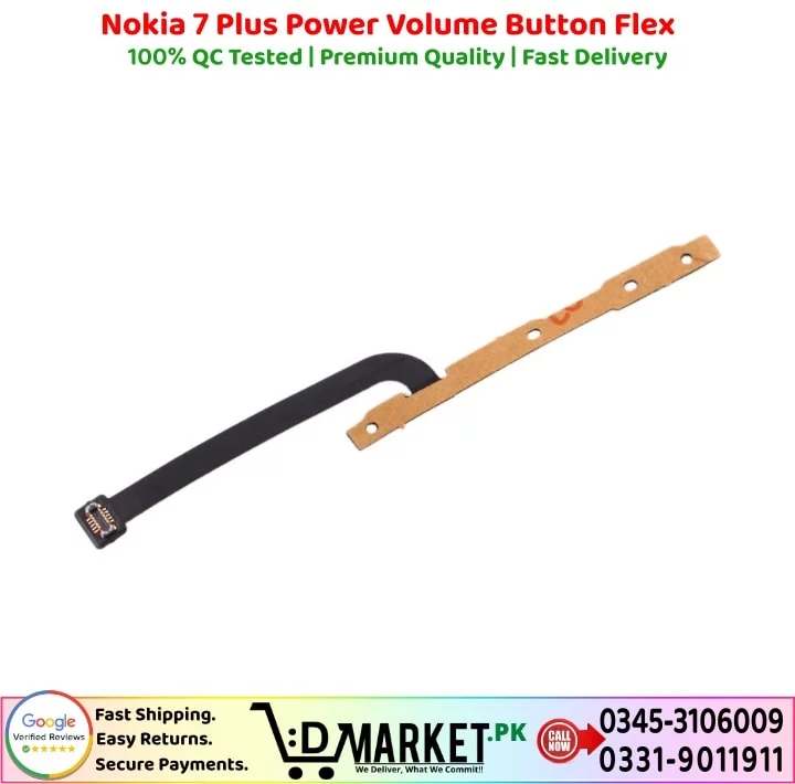 Nokia 7 Plus Power Volume Button Flex Price In Pakistan