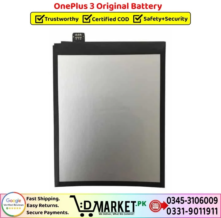 OnePlus 3 Original Battery Price In Pakistan