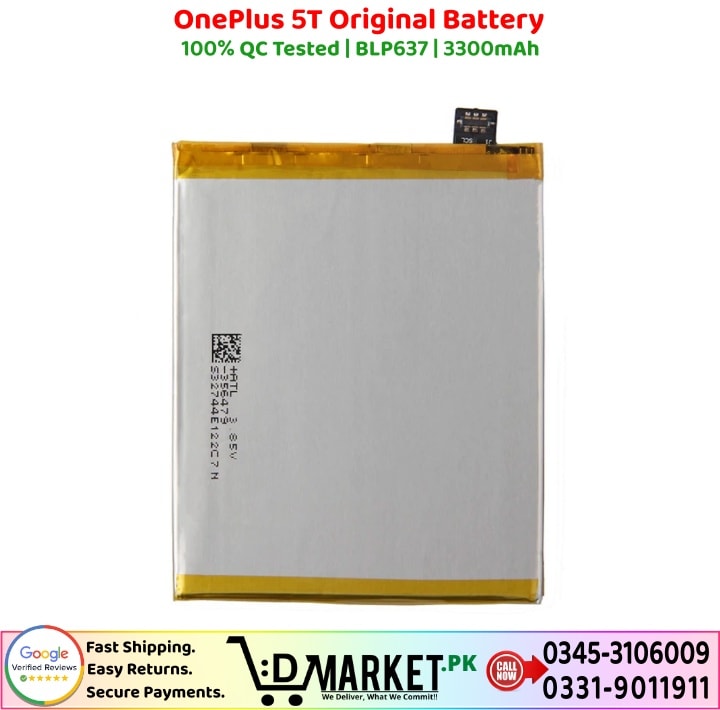 OnePlus 5T Original Battery Price In Pakistan