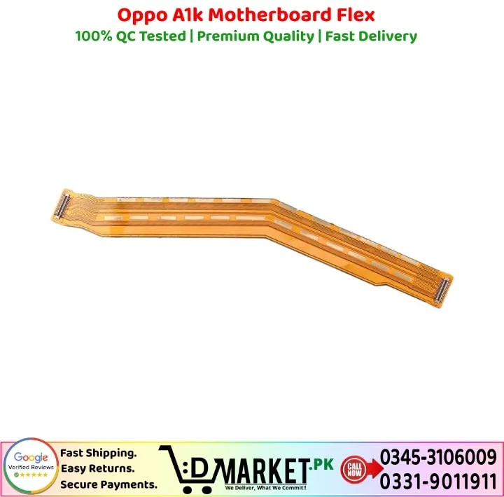 Oppo A1k Motherboard Flex Price In Pakistan