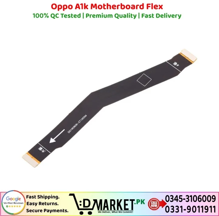 Oppo A1k Motherboard Flex Price In Pakistan