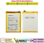 Oppo A1k Original Battery Price In Pakistan