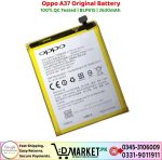 Oppo A37 Original Battery Price In Pakistan