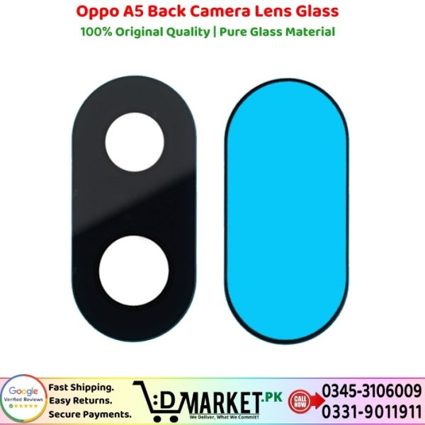 Oppo A5 Back Camera Lens Glass Price In Pakistan