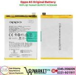 Oppo A5 Original Battery Price In Pakistan