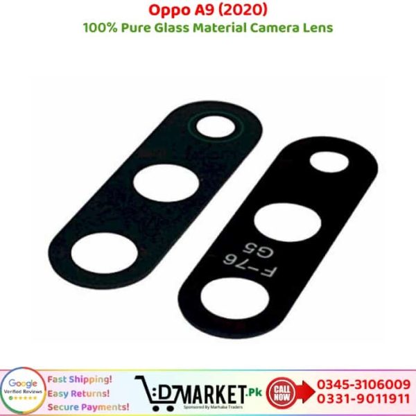 Oppo A9 2020 Back Camera Lens Glass Price In Pakistan