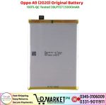 Oppo A9 2020 Original Battery Price In Pakistan