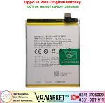 Oppo F1 Plus Original Battery Price In Pakistan
