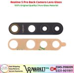 Realme 5 Pro Back Camera Lens Glass Price In Pakistan