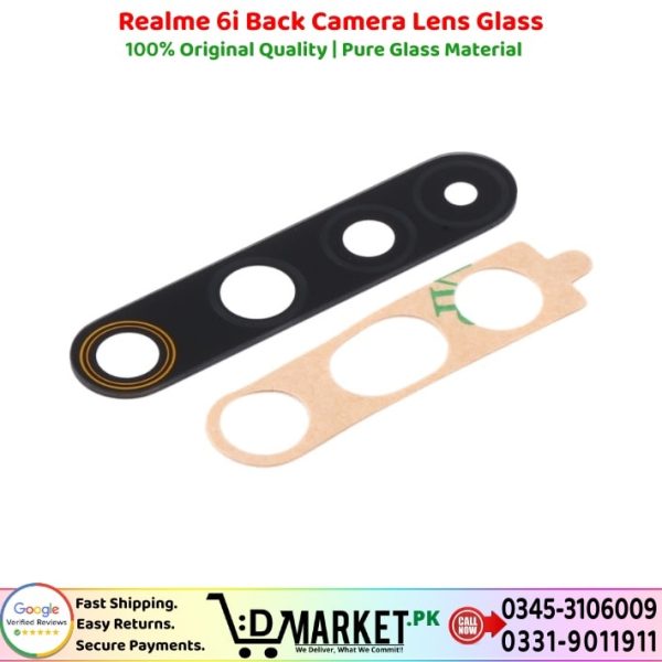 Realme 6i Back Camera Lens Glass Price In Pakistan