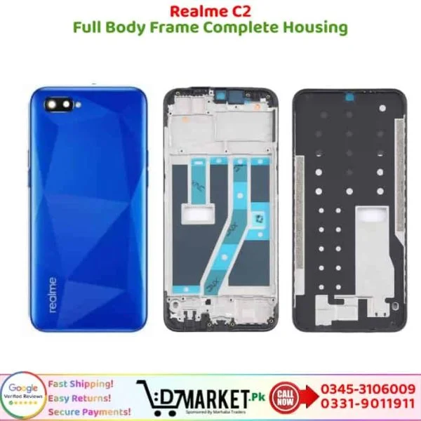 Realme C2 Full Body Frame Housing Price In Pakistan