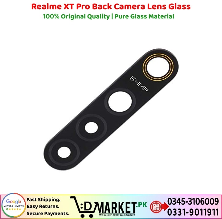 Realme XT Pro Back Camera Lens Glass Price In Pakistan