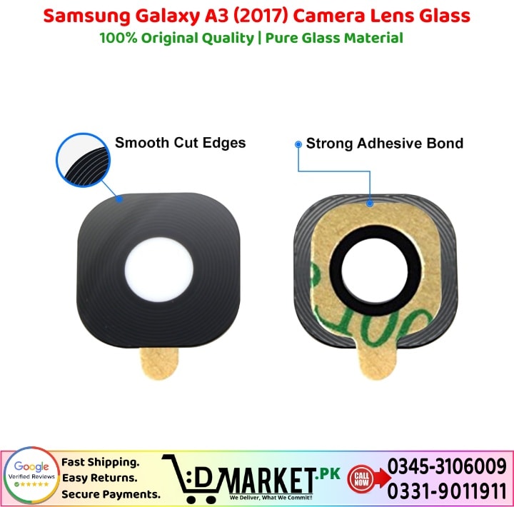 Samsung Galaxy A3 2017 Back Camera Lens Glass Price In Pakistan