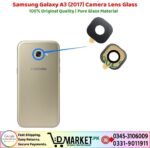 Samsung Galaxy A3 2017 Back Camera Lens Glass Price In Pakistan